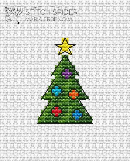 Vianočný stromček detail