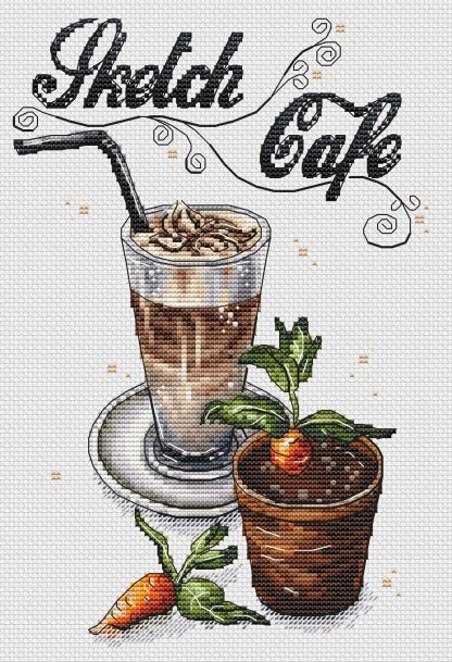 Predloha Sketch cafe - takmer hotovo