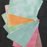 Látky na vyšívanie - perličky v rôznych farbách