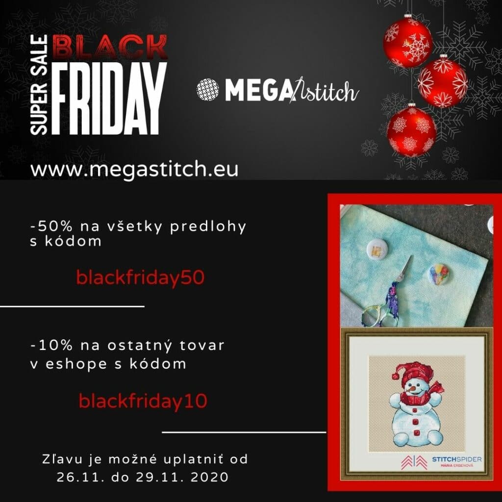 Megastitch.eu Black Friday zľavy