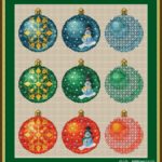 Vianočné gule - 9 ks