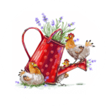 Sliepočky s konvičkou kvetov