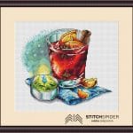 Horúci nápoj - biela aida