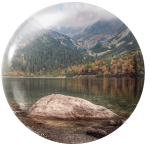 Magnetka na ihly na vyšívanie - Horské jazero Vysoké Tatry - megastitch.eu