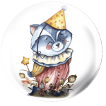 Magnetka na ihly na vyšívanie - medvedík čistotný - megastitch.eu