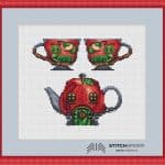 Čajová sada Jablkový dom