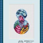 Predloha Oceánsky život obrázok v ráme