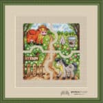 Puzzle Farma v ráme