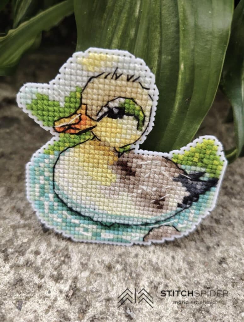 Kačka na jazere na stene - Larisa S.