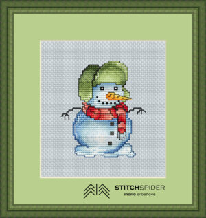 Snehuliak Boris v ráme