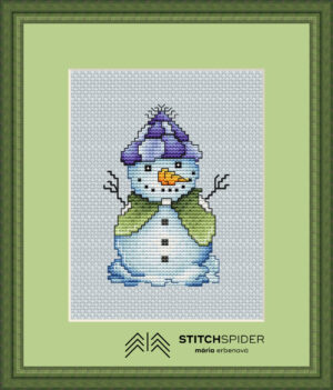 Snehuliak Zdeno v ráme