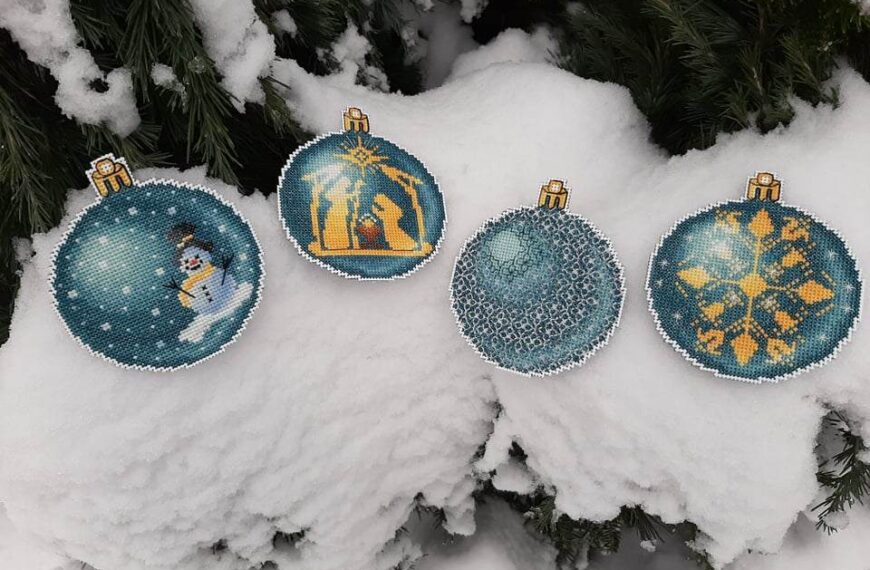Vianočné predlohy na krížikové vyšívanie: História, význam a inšpirácia.