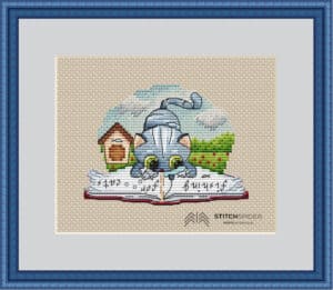 Rybolov pre mačky v ráme