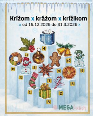 Výzva Krížom krážom krížikom adventné predlohy