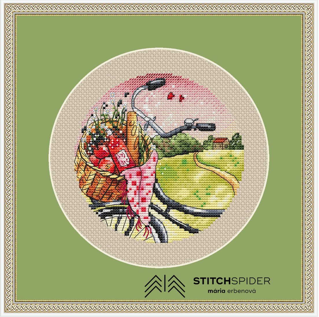 Na prechádzke v ráme, kruh