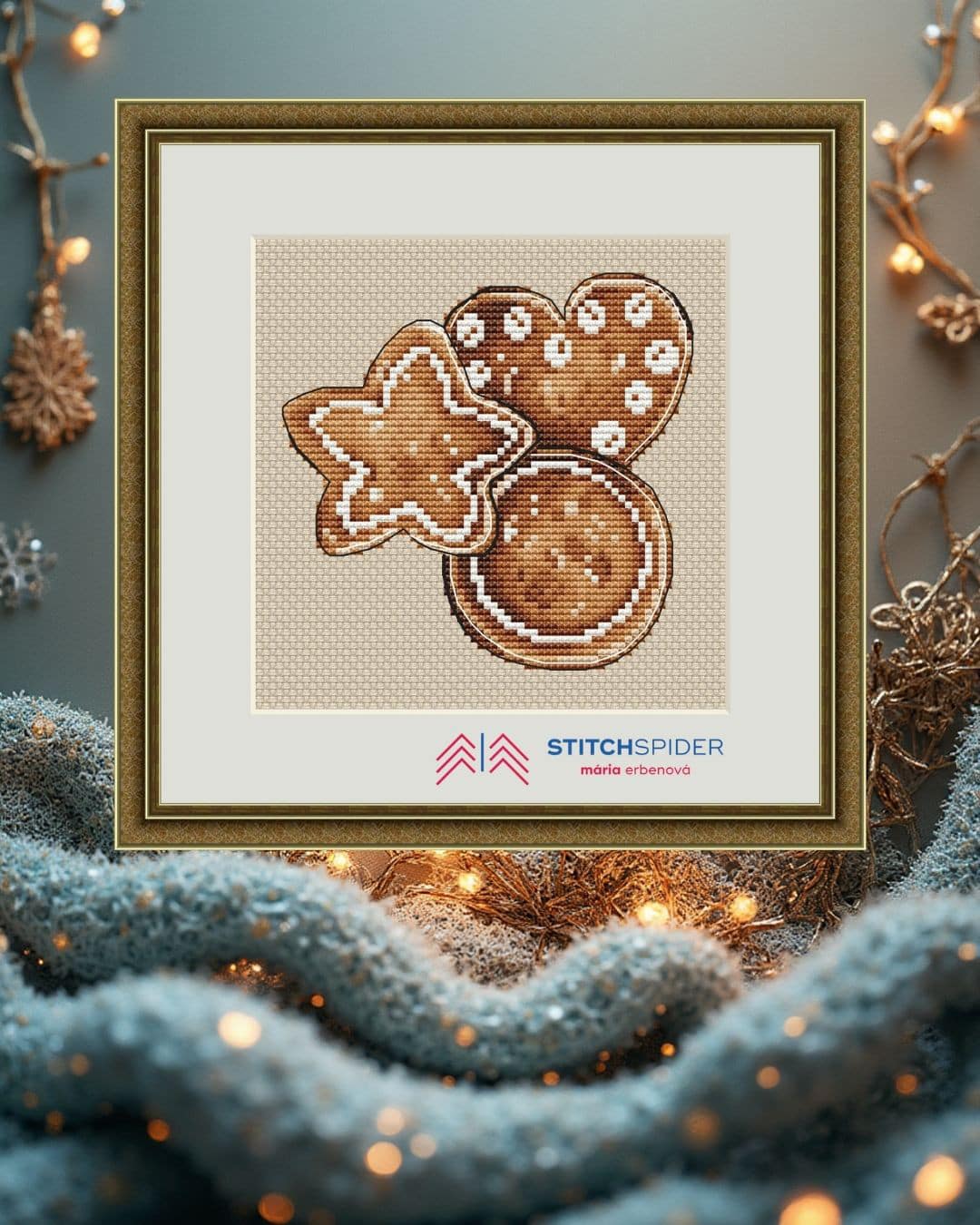 perníčky na pozadí