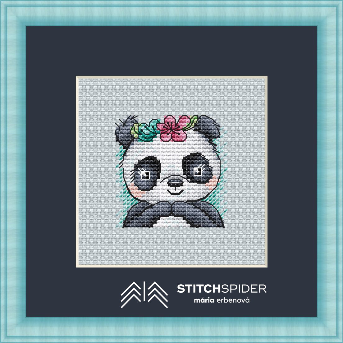 panda-life-is-love-frame-ss Život je láska v ráme
