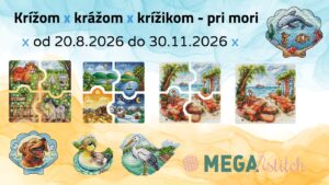 Výzva Krížom krážom krížikom leto 2026 pri mori